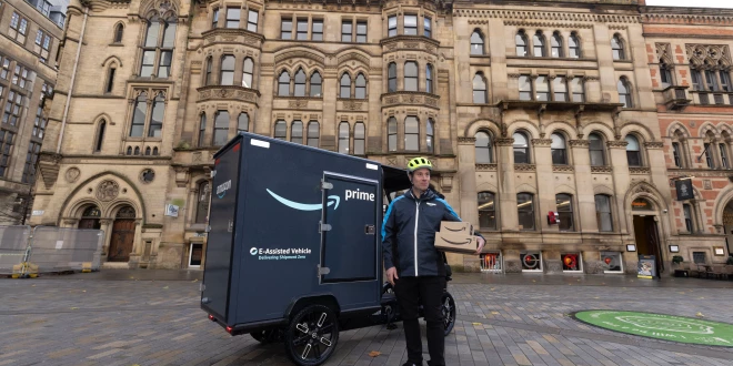 Amazon Amazon expands e-cargo bike deliveries in Manchester and London 