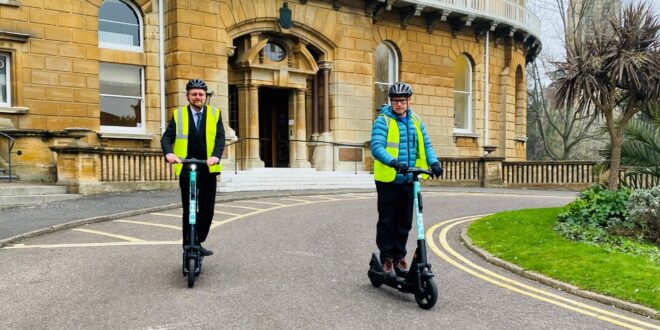 Beryl 13 Beryl celebrates first anniversary of Bournemouth and Poole e-scooter scheme