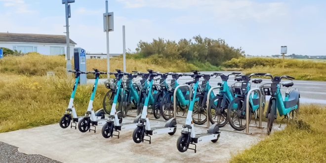 Beryl e scooters Cornwall 1 Image rights Beryl Beryl's Cornwall e-micromobility scheme expands with e-scooters