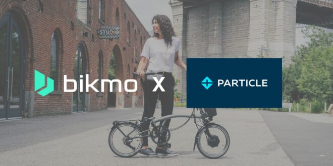 Bikmo x Particle partnership Cycle Press Insurer company Bikmo announces partnership with IoT platform Particle to support micromobility businesses 