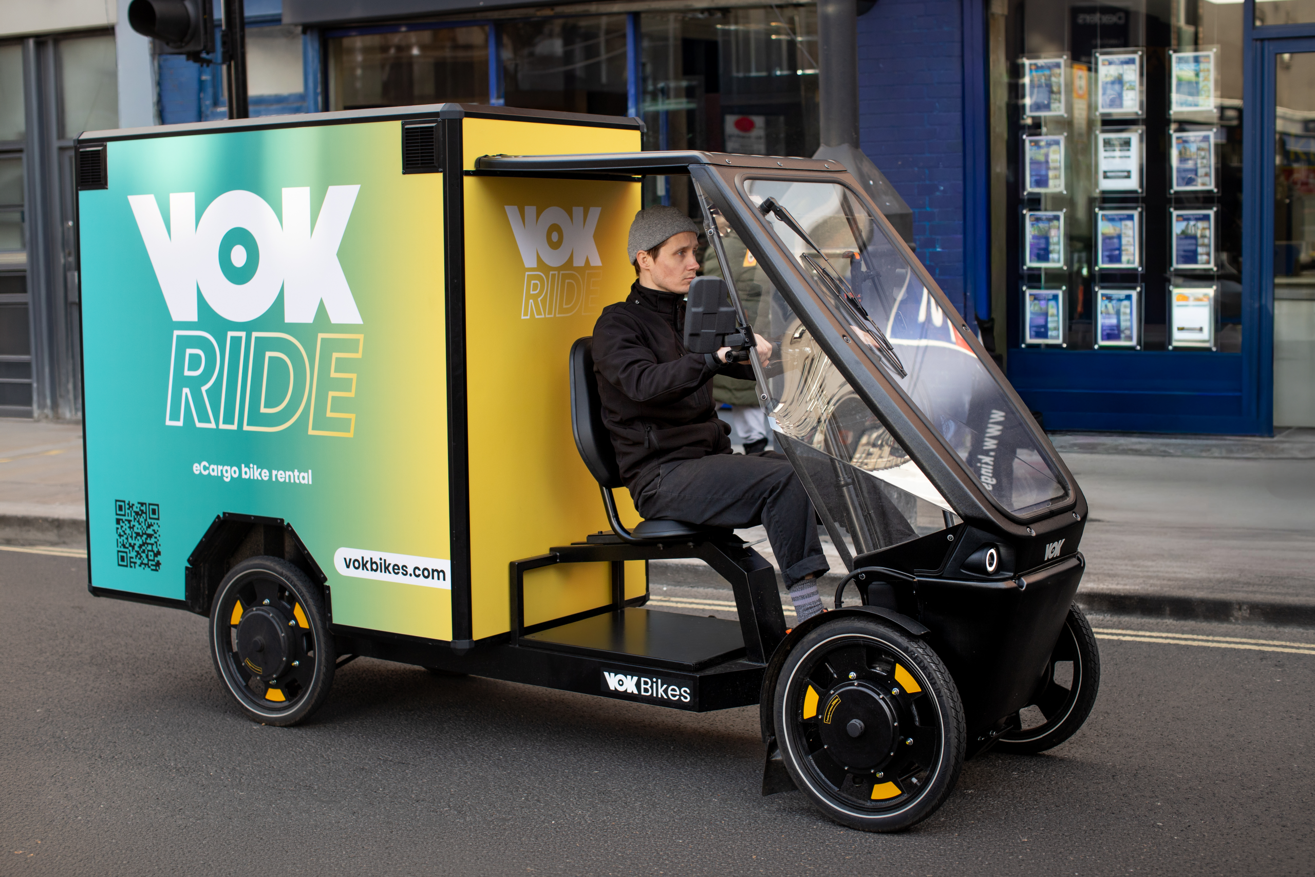 Chris Cayford Operations Manager of Vok Bikes London scaled Vok Bikes launches London cargo bike rental service