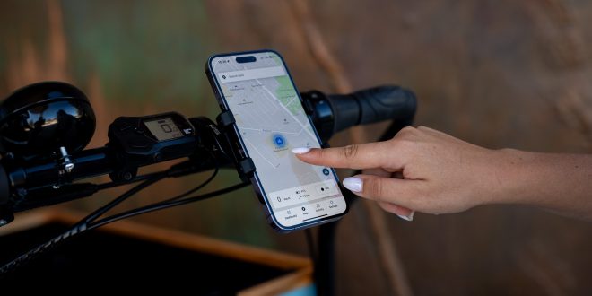 Comodule map view bike location Christiania Bikes introduce smart connectivity to fight theft and enhance rider convenience