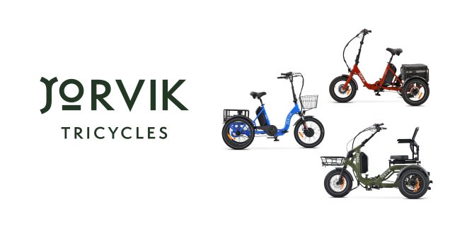 Credit Jorvik Tricycles From Viking roots to modern mobility: Jorvik Tricycles launches new brand era
