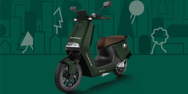 E Moped 5 mins free Press HumanForest to launch fleet of shared e-mopeds in London next month