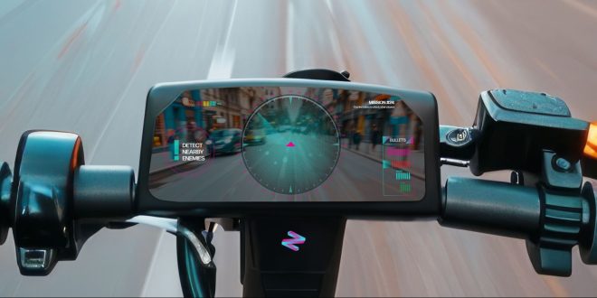 EKRUZER Controller Bar e1725983749715 Ekruzer reveals controller bar concept for 'world's first gaming-compatible e-scooter'