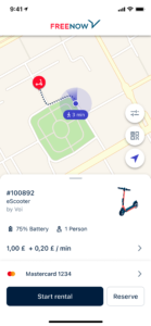 FREE NOW Voi Technology 1 Voi e-scooters now available on Free Now app in Oxford
