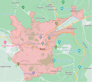 Final expansion Map of Bath Voi quadruples its operating area in Bath
