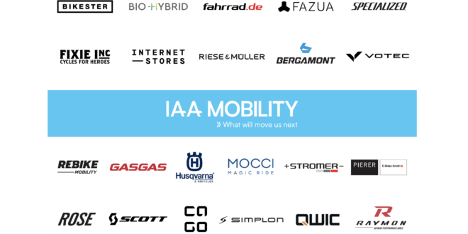 First bicycle brand partners announced for IAA Mobility 2021 First bike brand partners announced for IAA Mobility 2021
