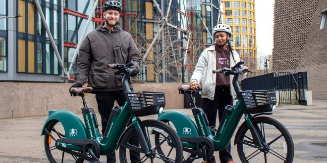 HumanForest 2 riders PR 1 HumanForest launches zero-emission on-demand parcel delivery service