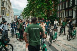 HumanForest launches new e bike fleet in London2 HumanForest's e-bike fleet launches in London