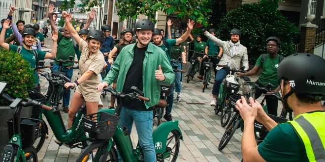 HumanForests e bikes launch in capital HumanForest's e-bike fleet launches in London