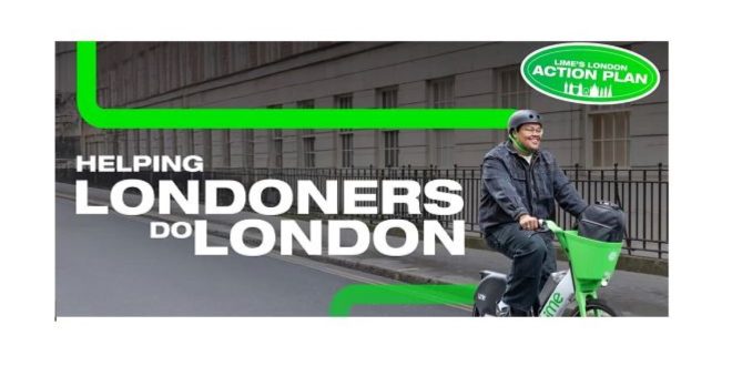 Lime CROP Lime boosts e-bike parking with over 930 new bays as it delivers London Action Plan