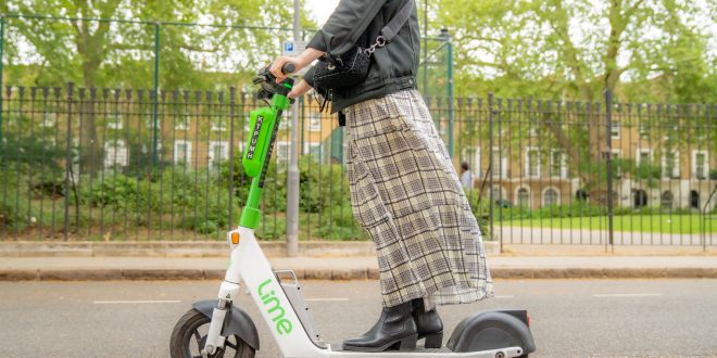 Lime E Scooter 2 Lime increases e-scooter fleet by 45% in Salford