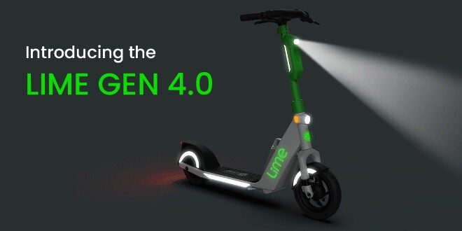 Lime achieves first profitable quarter launches Gen4 scooter Lime sees first profitable quarter, launches Gen4 scooter