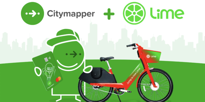 Lime and Citymapper partner to encourage more sustainable journeys Lime and Citymapper partner to help cities drive sustainable transport recoveries