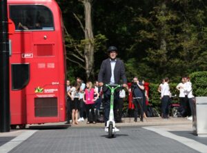 Londons e scooter rental trial begins today2 London's rental e-scooter trial begins
