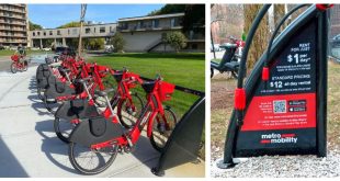 Metro Mass e bike charging stations Massachusetts pioneers e-bike charging stations in low-income communities