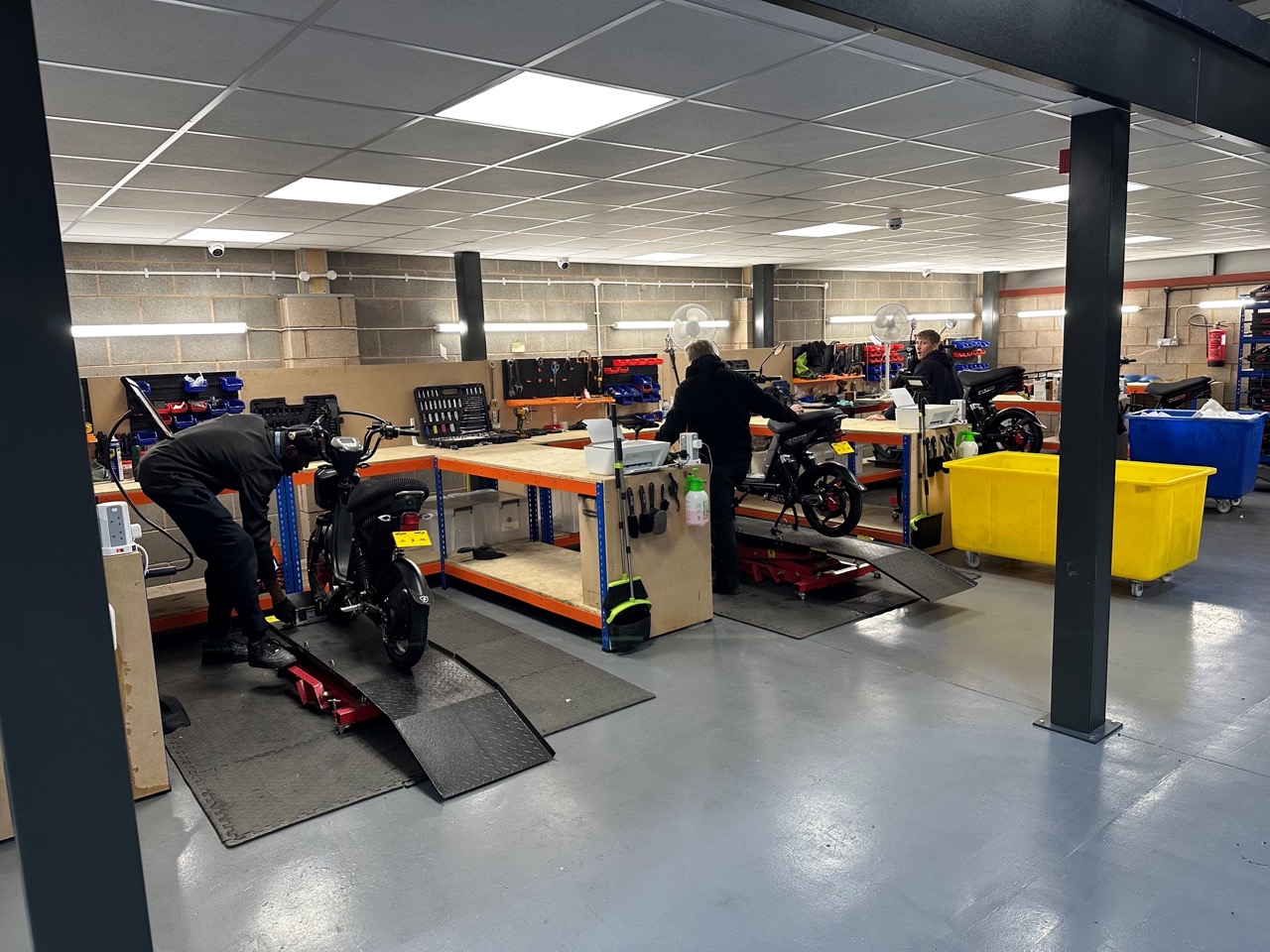 PICTURE 3 Every bike sold by Eskuta is hand built in Nuneaton Large Made in the UK: MMB visits Eskuta