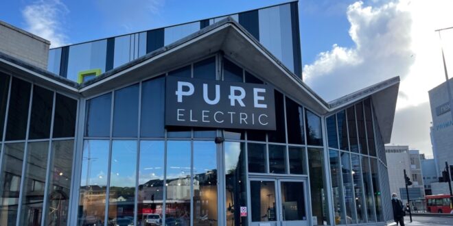 Pure Electrics new Plymouth showroom opens with wide range of e bike and e scooters1 e1646845075595 Retailer Pure Electric secures £10 million to help expand business