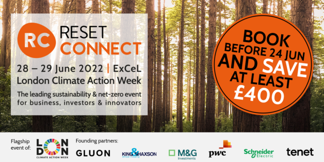 RCL2022 Facebook 1200x630px 1 Sustainability event Reset Connect announces exciting speaker line-up 