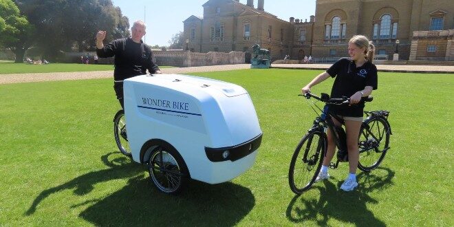 Raleigh e bikes and e cargo bikes trialled by Holkham Raleigh e-bikes and e-cargo bikes trialled by Holkham