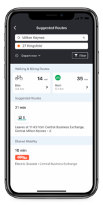 SPIN Suggested Device UK Spin partners with Moovit in UK, Spain and Germany