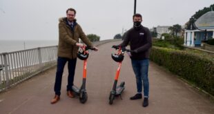 Spin launches public hire e scooter trial in Clacton on Sea Spin launches public hire e-scooter trial in Clacton-on-Sea