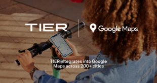 TIER Mobility Google Maps Tier scooters and bikes added to Google Maps in 200 cities