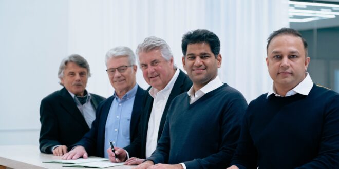 TVS EBCO signing Approved photo 14th April 660x330 1 Sharad Mohan Mishra on how TVS is investing in a greener future
