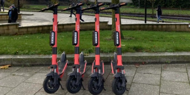 Voi Sandwell 4 Voi e-scooters arriving in two new UK towns this week