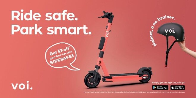 Voi launches multi channel brand campaign to safe encourage riding Voi launches multi-channel brand campaign to encourage safe riding