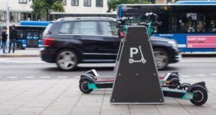 Voi x Tier x Stockholms Stad Parkeringsställ 7 foto Adam Eskilsson scaled 1 More than 100 parking racks for e-scooters to be set up in Stockholm