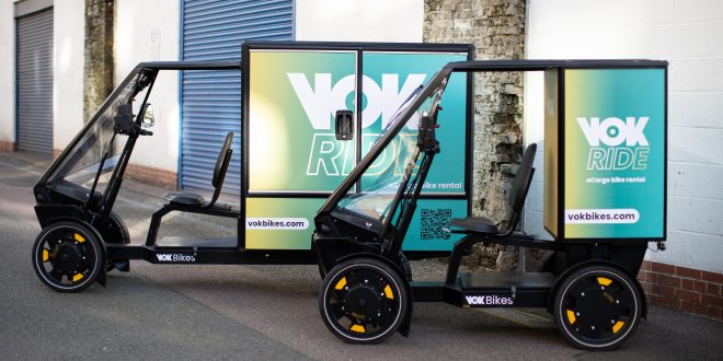 Vok Bikes available for rent in London Vok Bikes launches London cargo bike rental service